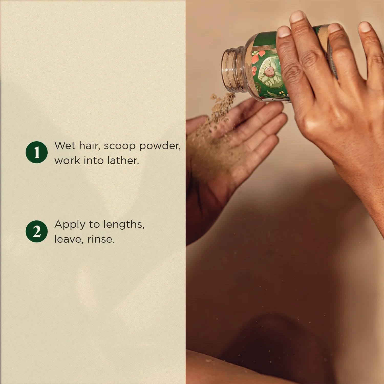 Saka Organics Conditioner Powder with Black Gram 100g 2