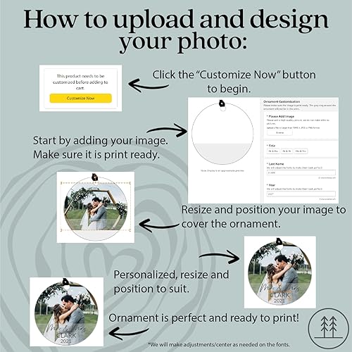 Miniatura 2 de Adornos de Navidad personalizados 2025, regalos de nueva abuela, regalos de primera vez, regalos de club de lectura, regalo de aniversario para