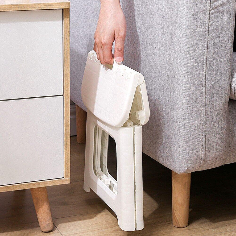 Silla Plegable para Niños con Respaldo De Taburete Nórdico Silla De Estudio De Tortas De Plástico Silla De Sala De Estar Baja Muebles De Patio