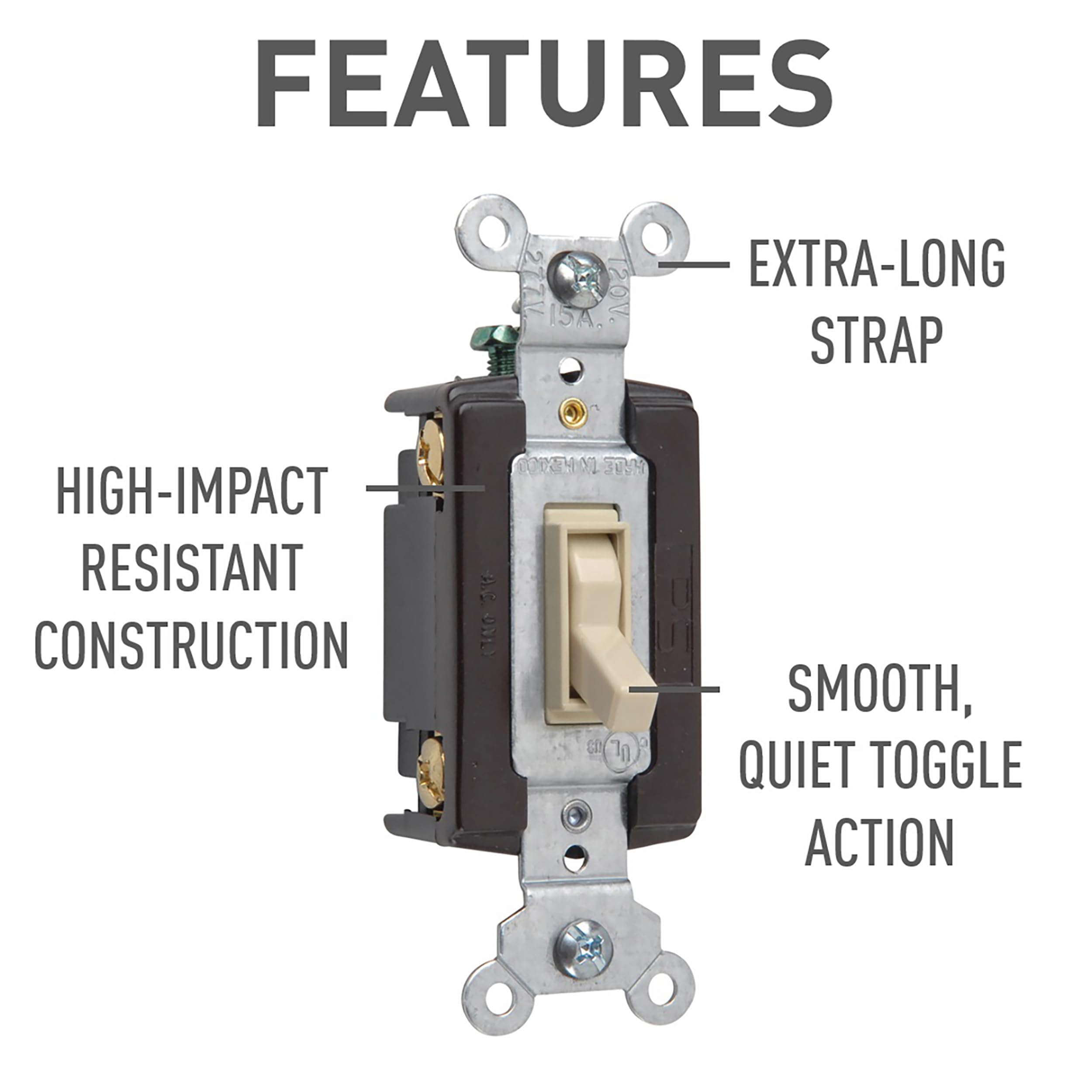 Amazon.com: Legrand Pass & Seymour 664IGCC12 Trademaster 15 Amp 4