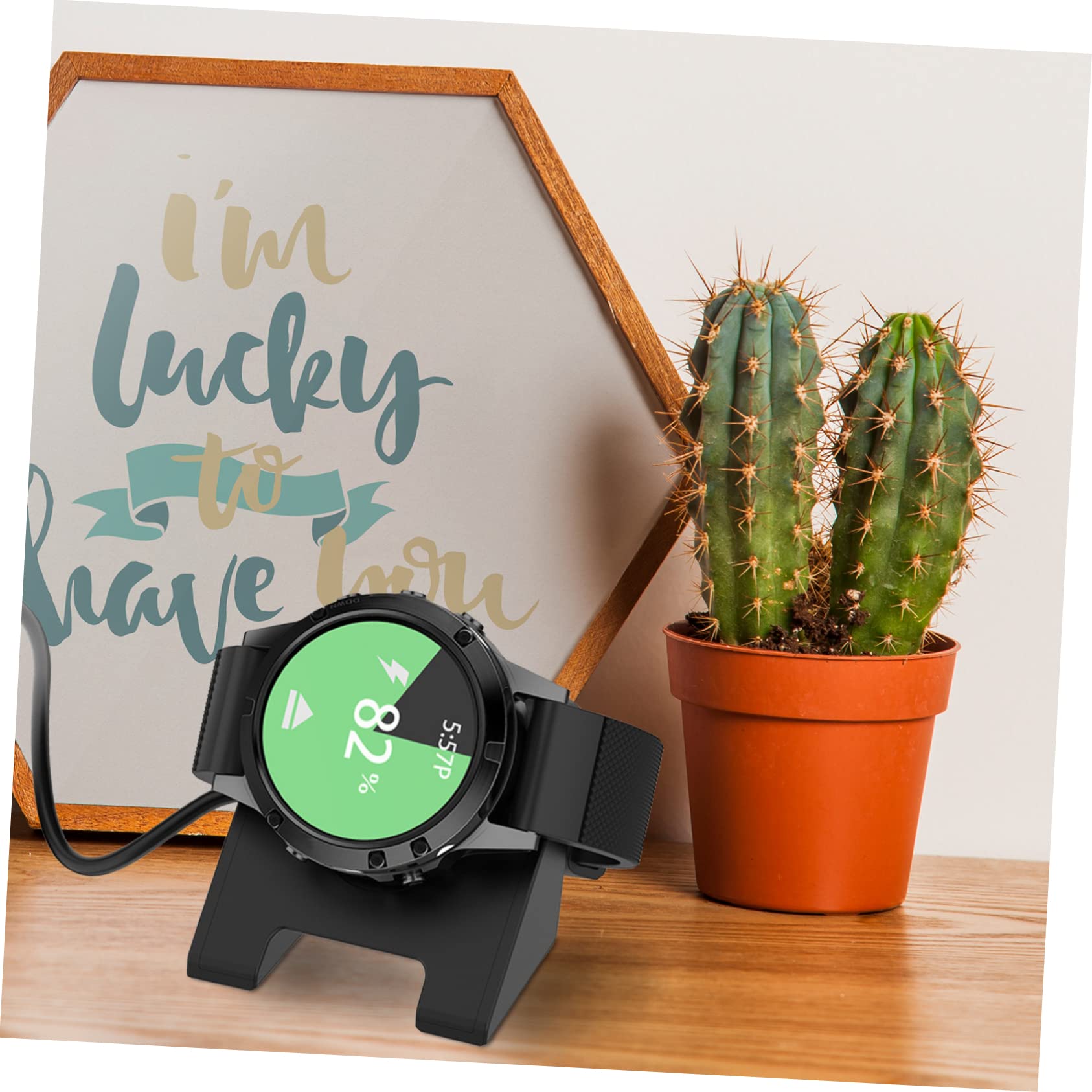 DOITOOL 4 Pz 55s245 Caricabatterie Orologio Usb Un Cavo Di Ricarica In Carica Caricatore Dello Smartwatch Gli Sport Guarda Volare Addominali Supporto Di Ricarica