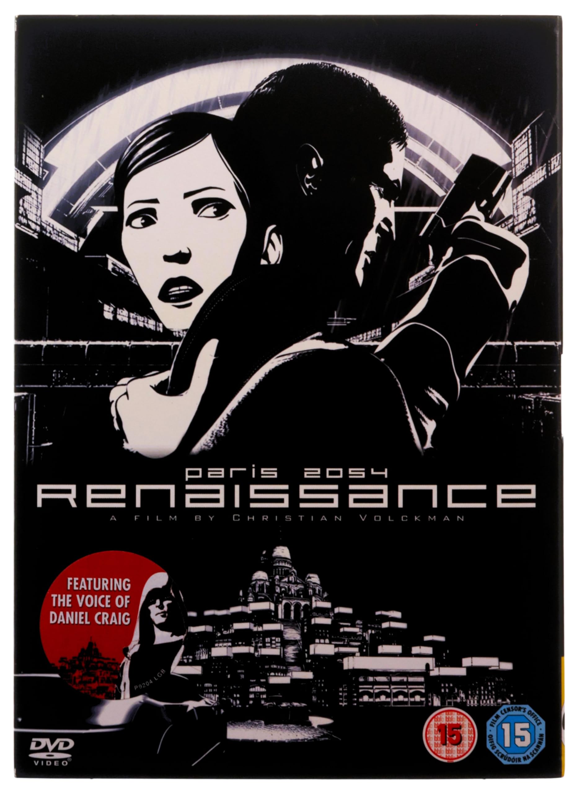 Renaissance Paris 2054 Dvd A Film by Christian Volckman 2006 Daniel Craig