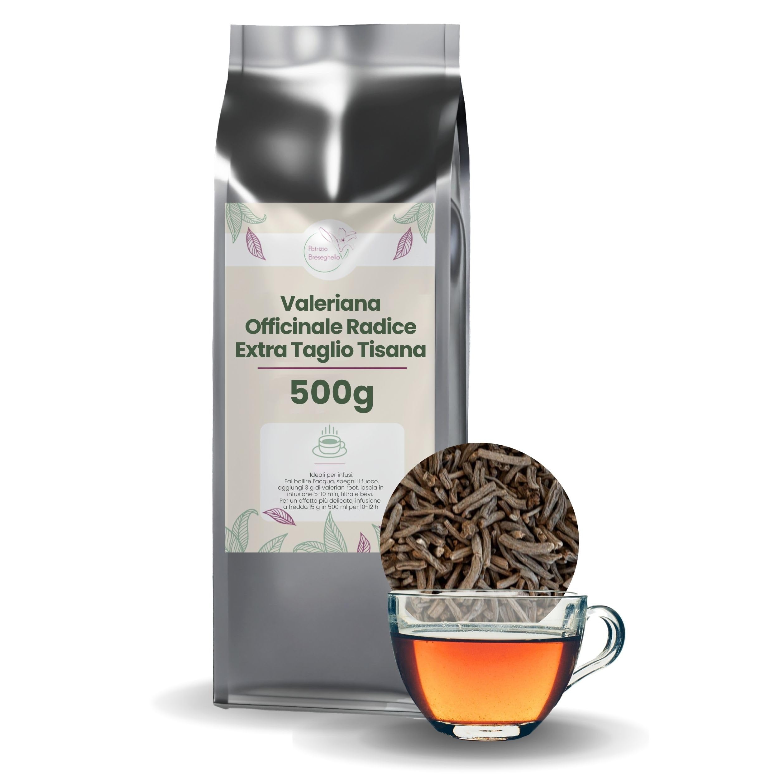 Valeriana officinale radice extra taglio tisana 500 g