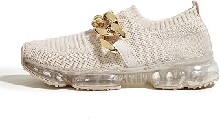 LUCKYSTEP Women's Air Cushion Sneakers: Breathable Mesh Lightweight Walking Shoes for Comfortable All-Day Wear