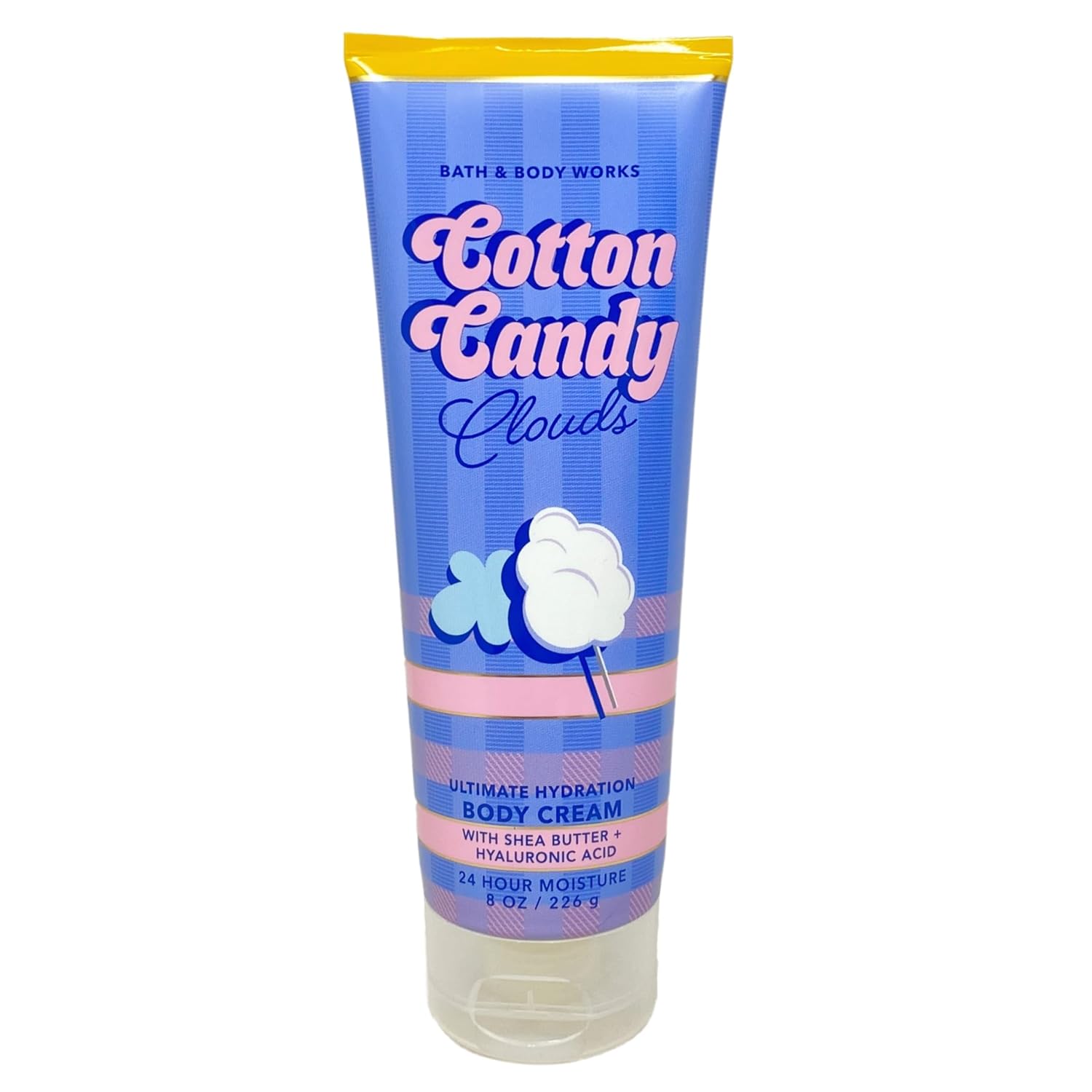 Bath & Body Works Cotton Candy Clouds Trio Gift Set - Body Cream, Fragrance Mist and Body Wash - with a Himalayan Salts Springs Bar Soap - Full Size - Image 2