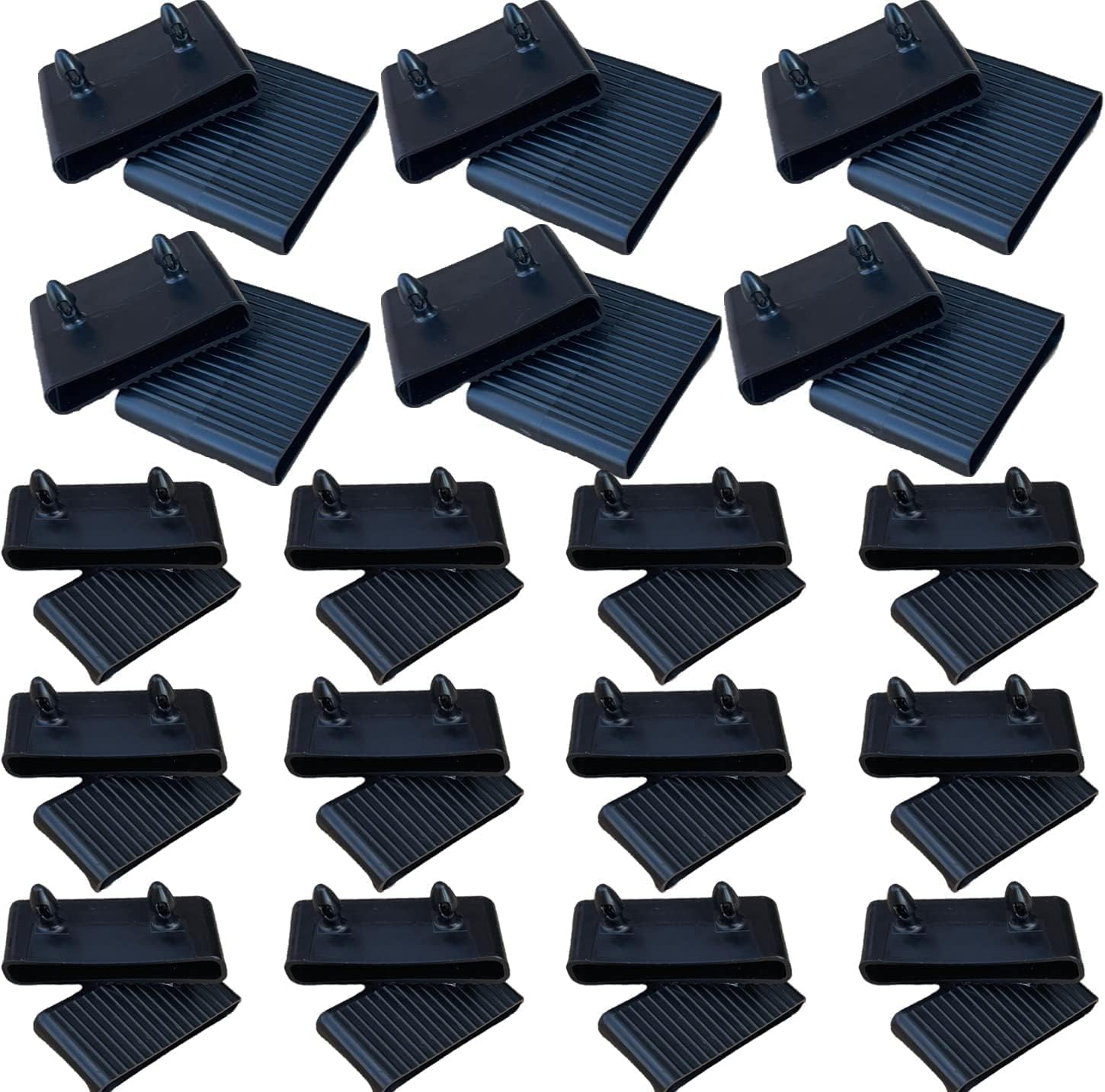 Bed Slat Holder Kits Bundle of 36, 24 End Bed Slat holders, 12 Centre