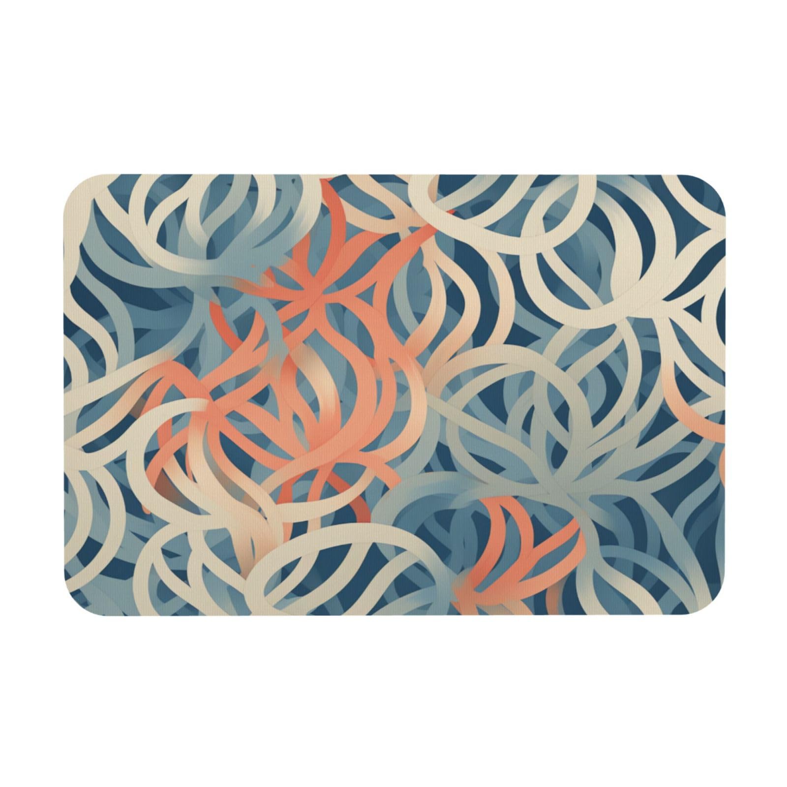 Tapis de bain en pierre super absorbant et lavable 60 x 40 cm