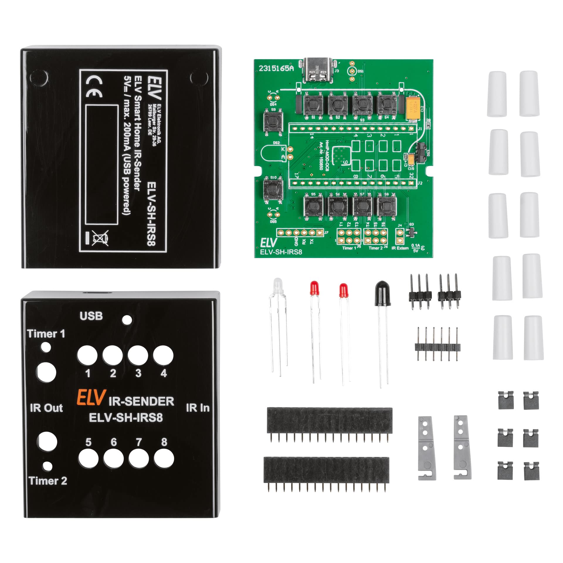 ELV IR-Sender Bausatz Mit Homematic IP-Anbindung