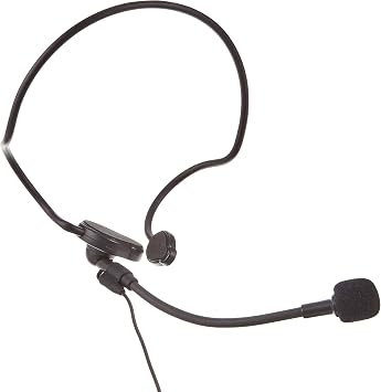 Unipex WM-3100 WM-8100A Headset Microphone Black