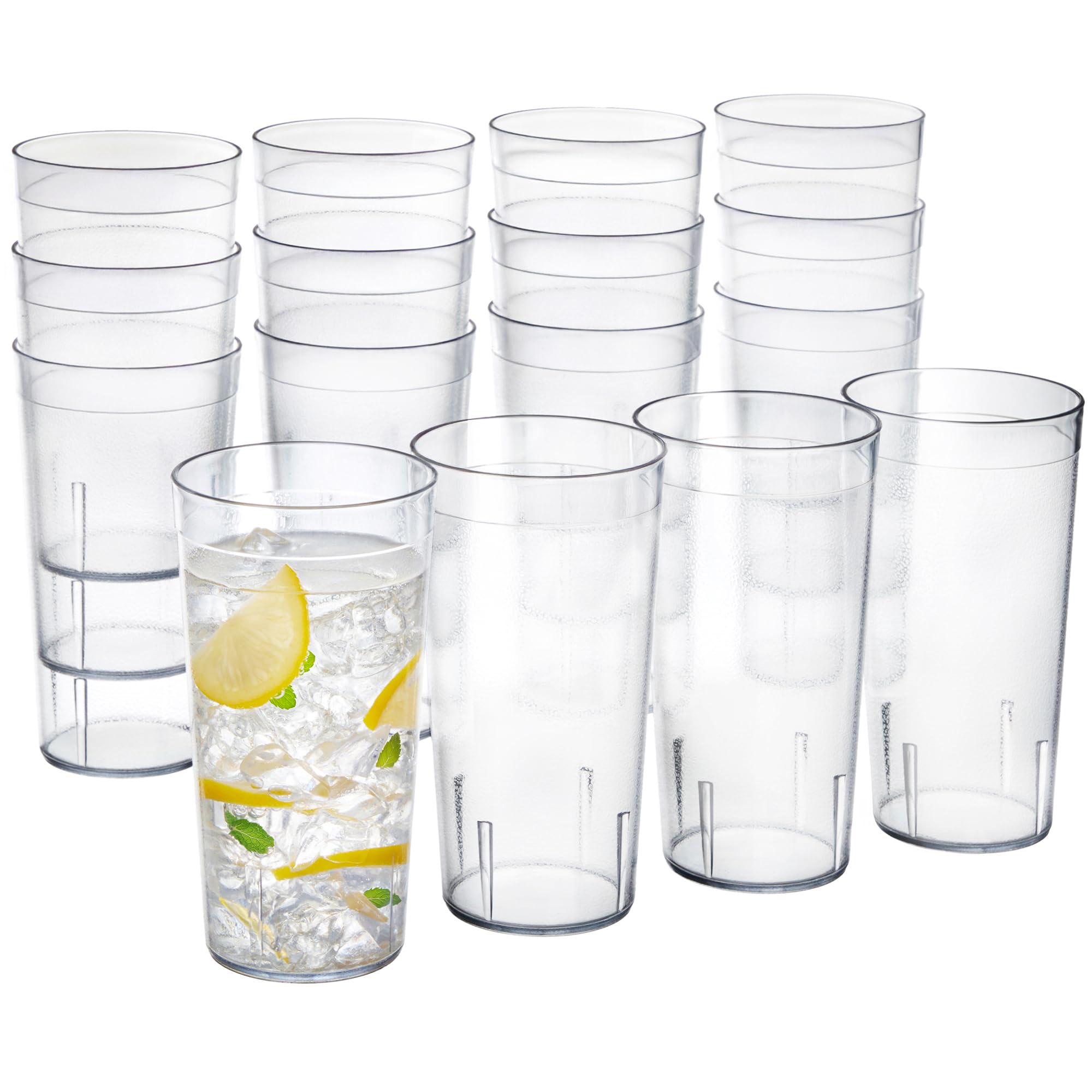 US Acrylic Cafe Plastic Reusable Tumblers