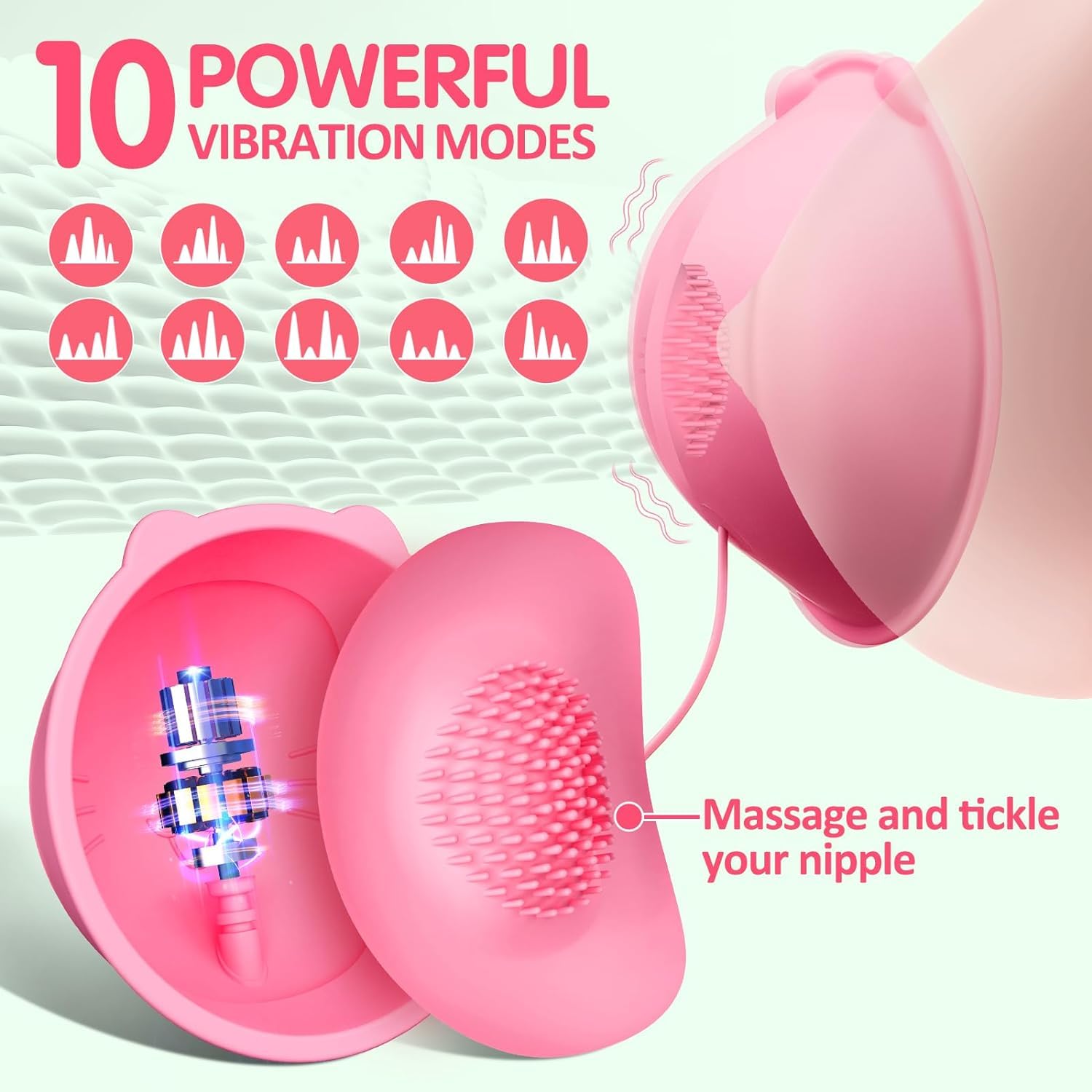 Jouets pour - Masseur de Sein - Vibrateurs Suceurs - Sex Toys pour Femmes