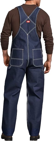 Dickies, Herren, Denim-Latzhosen-Overall, Indigo - 3