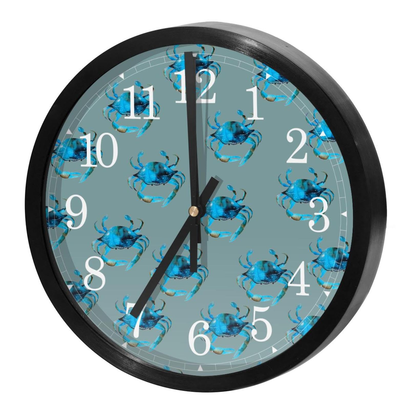 Horloge murale silencieuse à quartz sans tic-tac à piles pour école