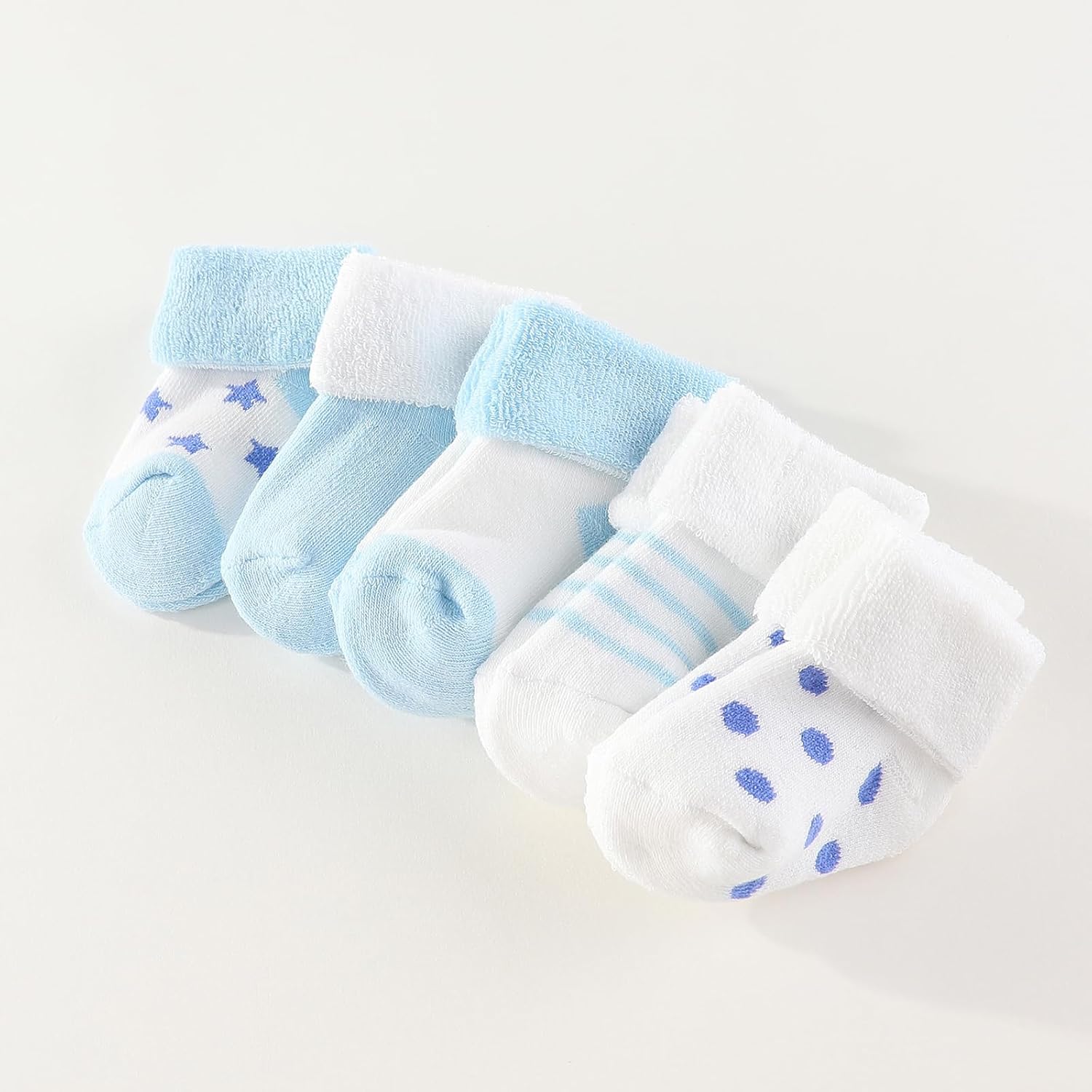 Ruliby Baby Bodysuit and Pant Sets Ribbed Romper Soft Newborn Boy Girl Clothes Outfits Layette Gift Set