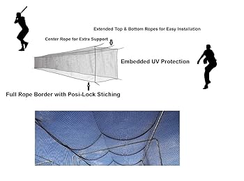 Amazon.co.jp: EXCURSIONS 野球バッティングケージ #42 (54層