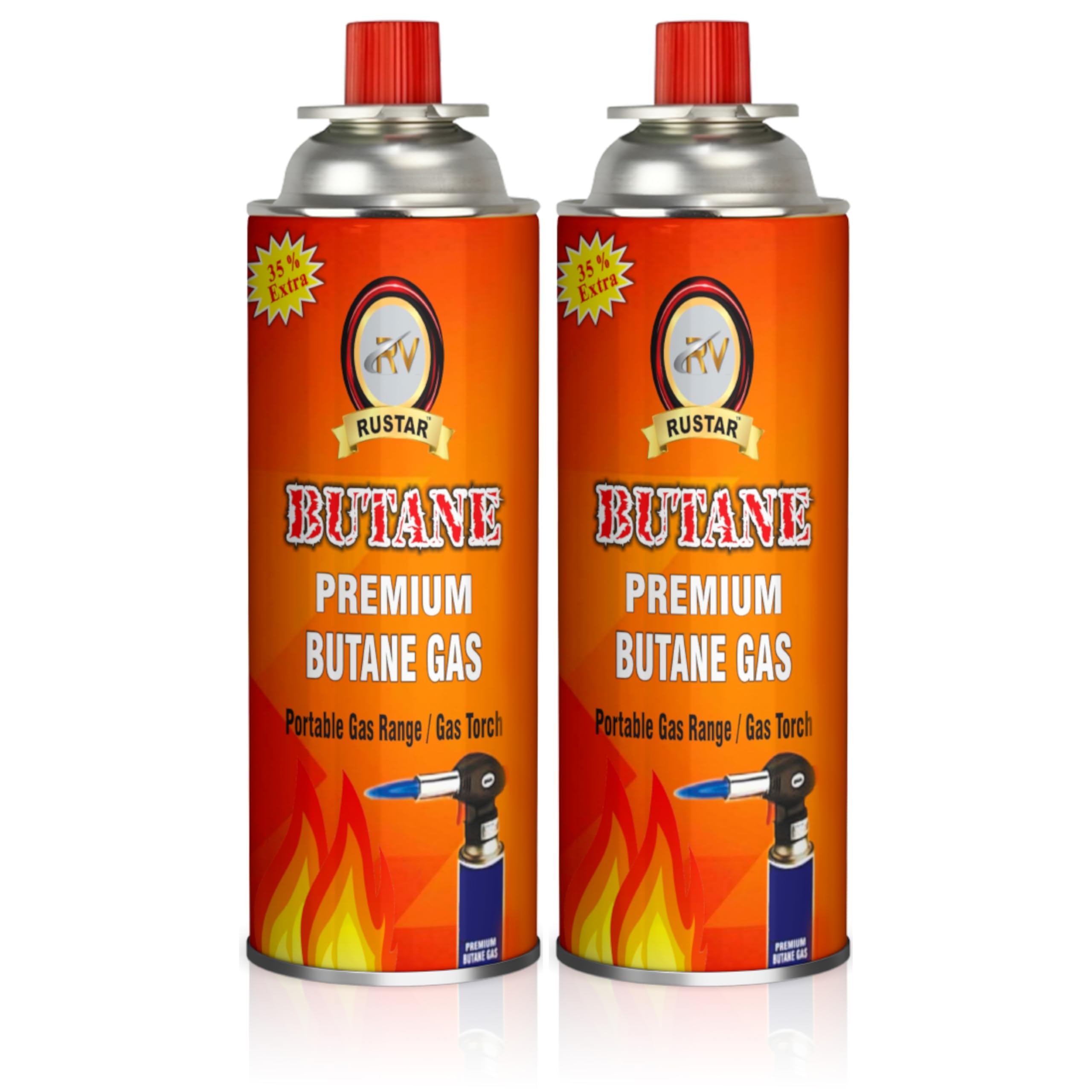 oberoi's traders Butane Gas Canister (250g) for Camping Stove Burner Suitable to Refill Flame lighters, Small Stove, Flame Torch, Welding Fuel Gas & Food Baking (2)-picture-18
