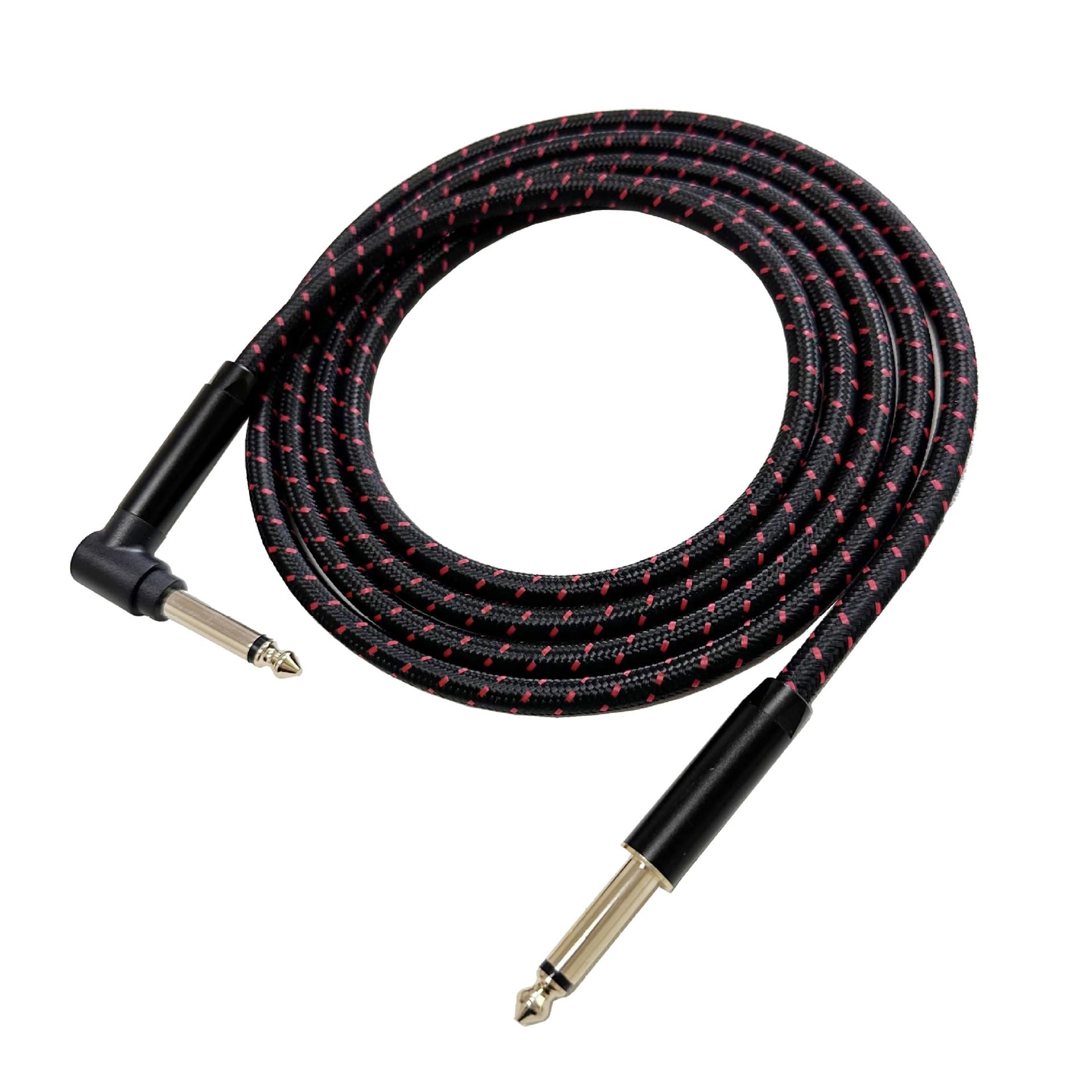 Dorosły Kabel Do Gitary Kabel Wzmacniacza Do Gitary Elektrycznej 6,35 Mm Redukujący Szumy Prostego Kąta Prostego