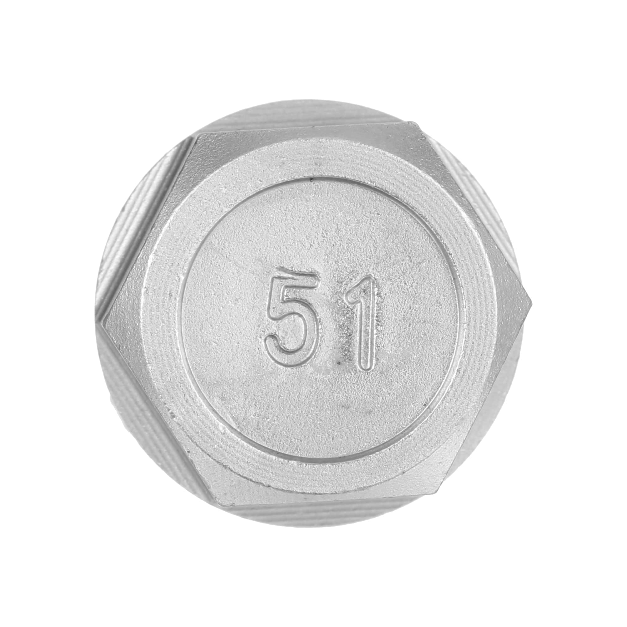 A ABSOPRO Écrou Antivol De Roue 51/6PT pour VW 1Pc | Acier Chromé, 20x30mm (W*H), 14mm Diamètre Extérieur, Pour Audi, Durable, Antirouille, Non-OEM, Accessoire Automobile