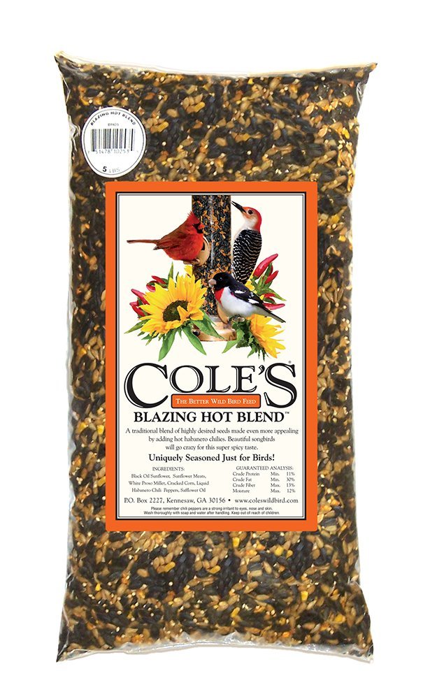 COLES WILD BIRD PRODUCTS Blazing Hot Blend, 160 OZ