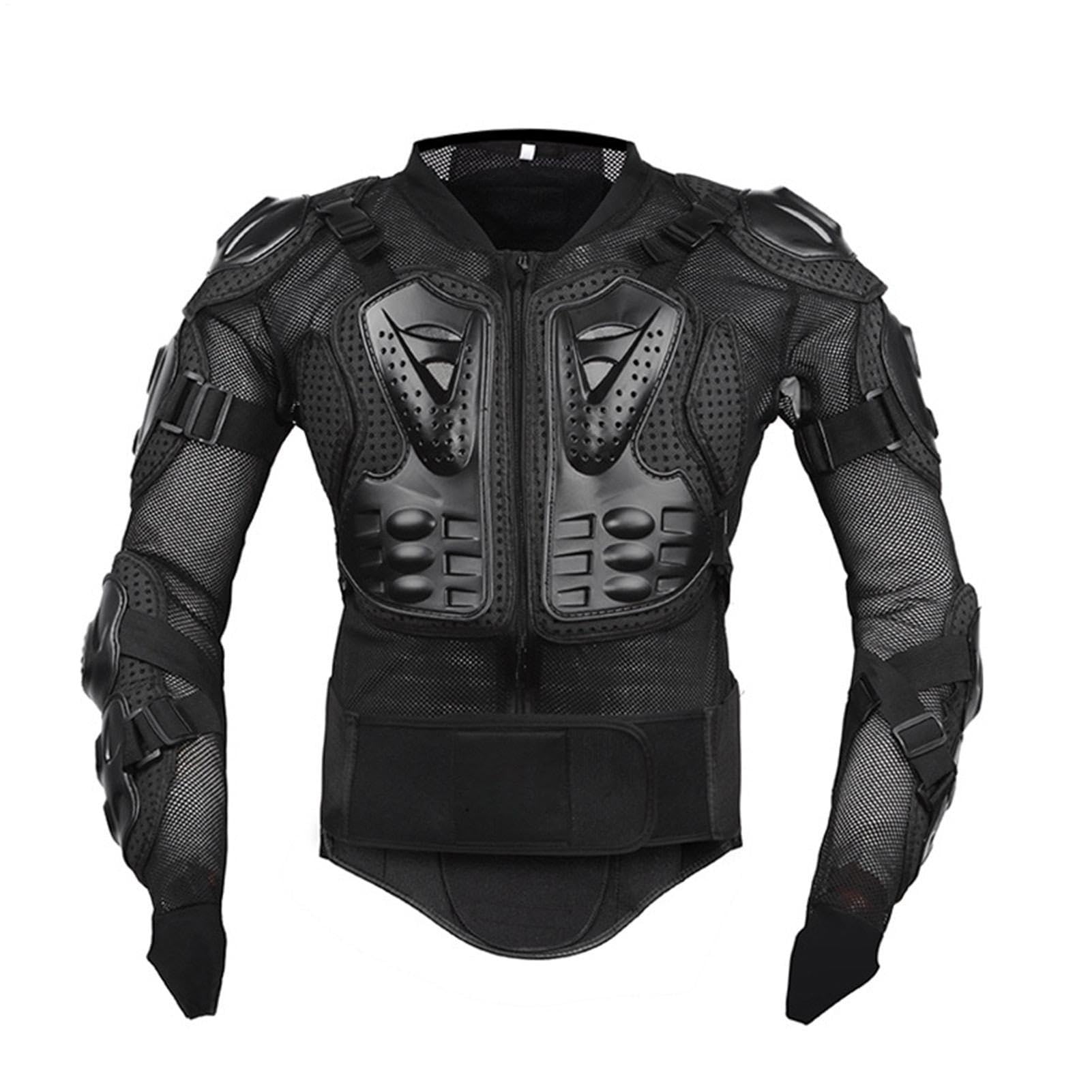 Armaduras de Cuerpo Completo para Motocicletas | Traje de Armadura de | Cuerpo de Moto | Street Motocross ATV Protectora Camisa Racing Chaqueta con protección Trasera