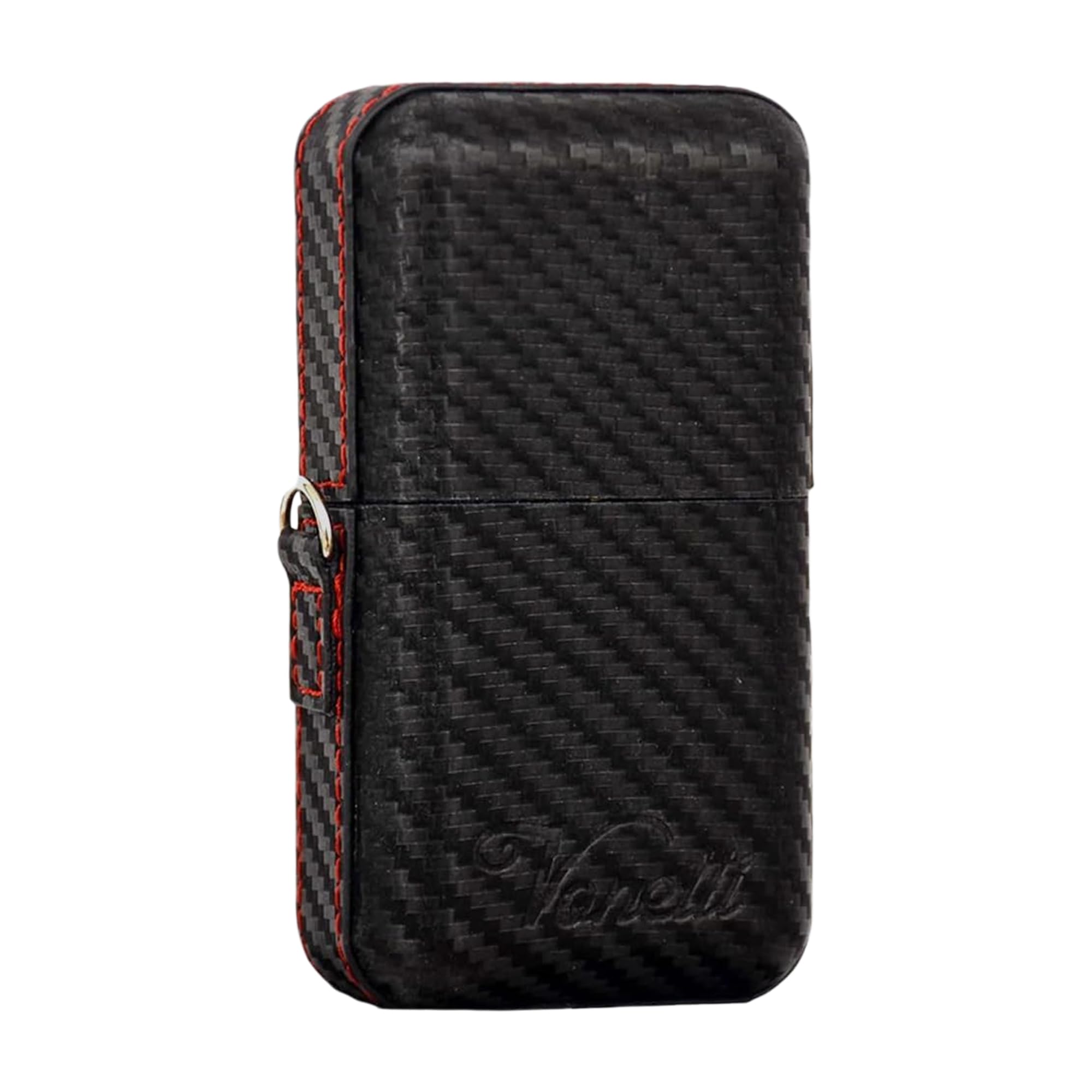 Boîte Faraday VONETTI en Carbone pour clés de Voiture – Étui de Protection RFID – Boîtier bloqueur de Signal antivol – Protection pour système d'ouverture sans clé – Accessoire de sécurité pour clés