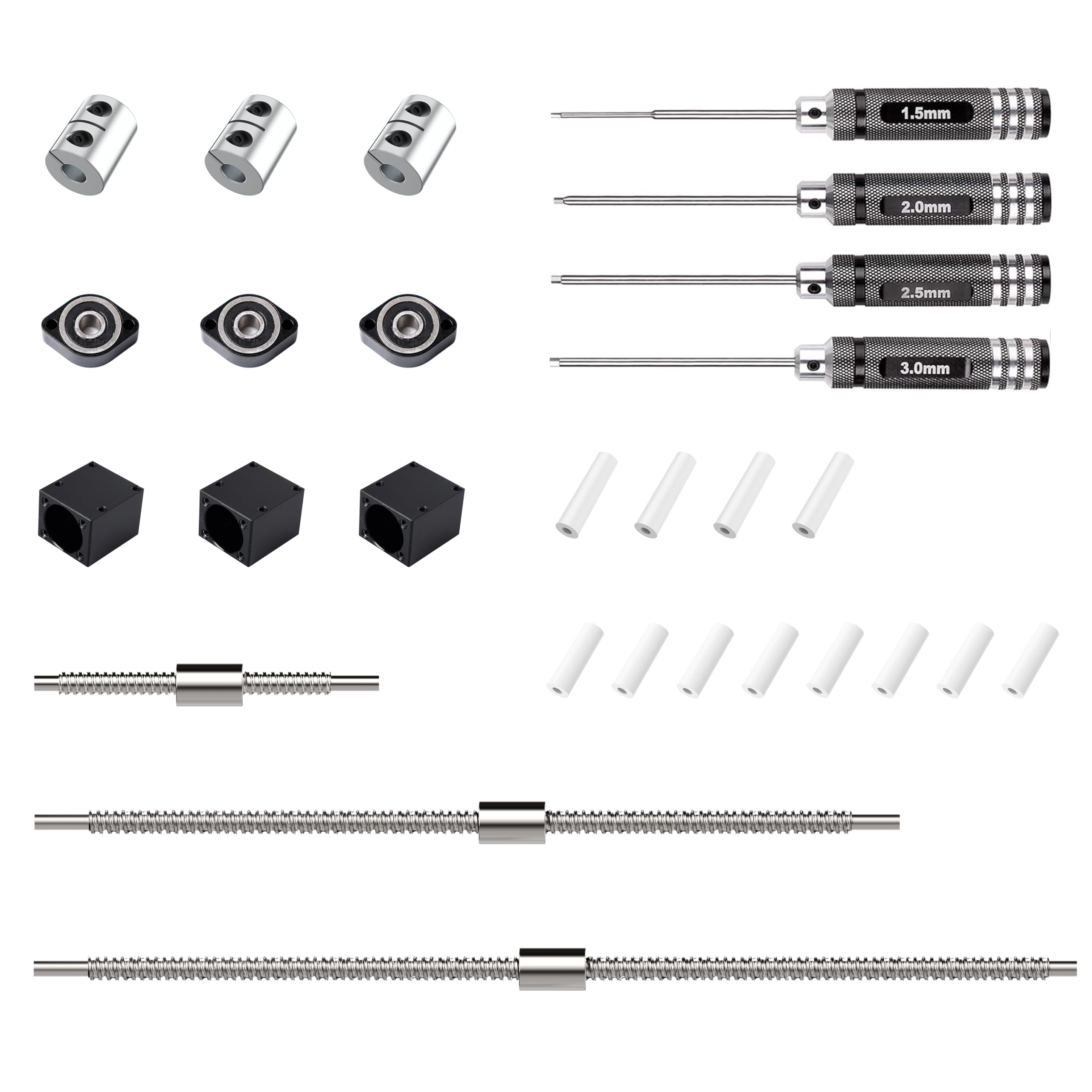 Kit de mise à niveau de vis à billes 1204 pour AnoleX 3030-Evo Max