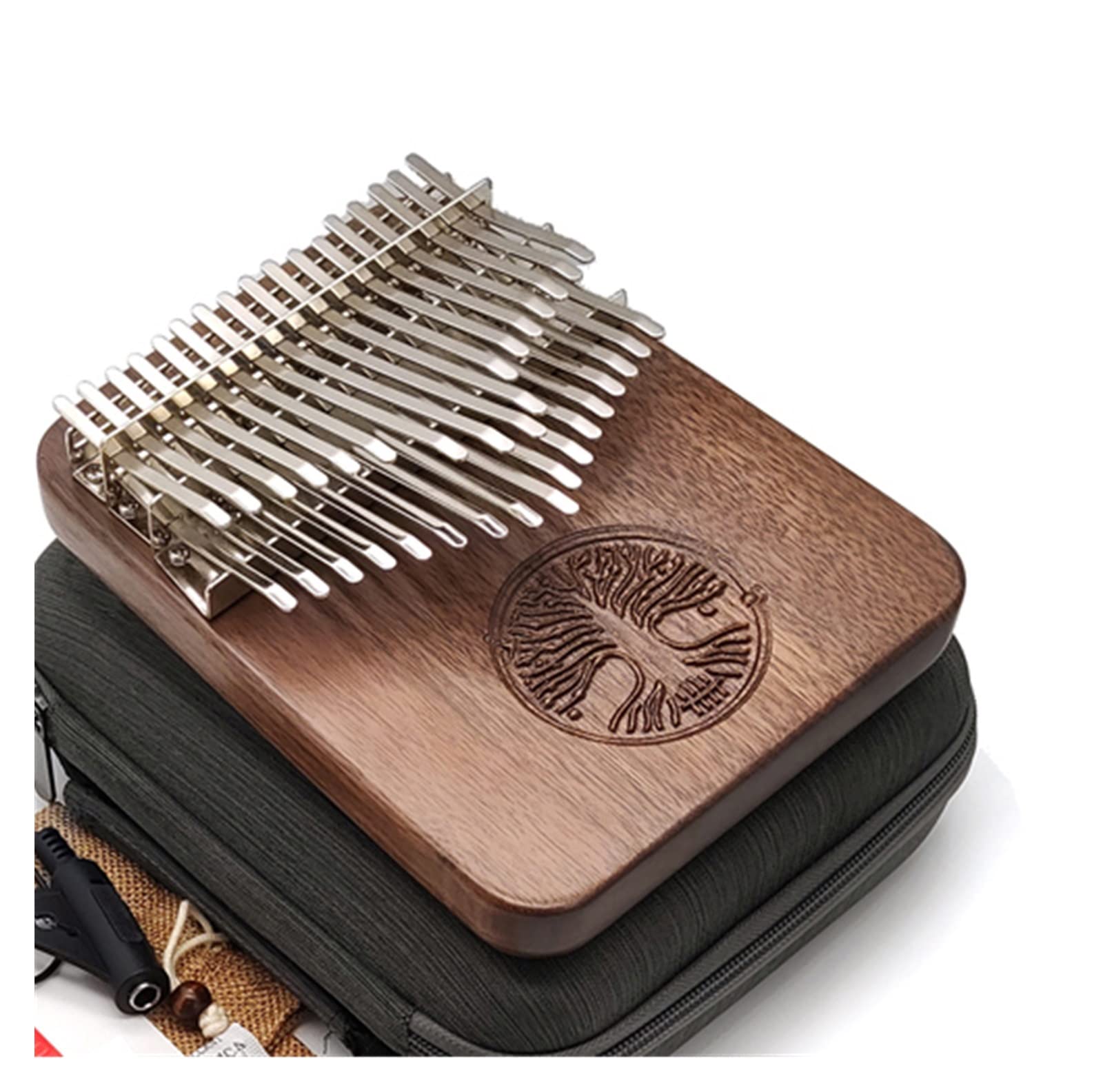 początkujących kalimba Kalimba 34-klawiszowe Chromatyczne Instrumenty Klawiszowe Fortepianu