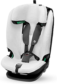 Maxi-Cosi Sommerbezug aus Biobaumwolle für den Titan Plus i-Size, Kindersitzbezug, atmungsaktives und feuchtigkeitsabsorbierendes Material, maschinenwaschbar, nachhaltige Baumwolle, Naturweiß