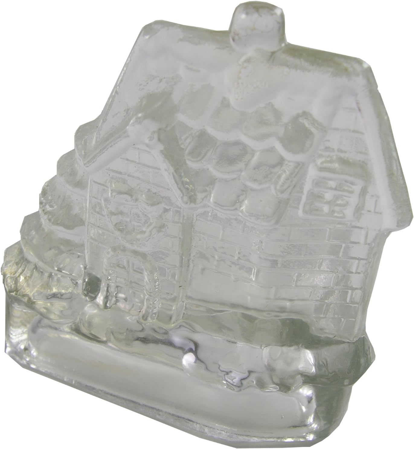 Kerr Druggs Gingerbread House Glass Candle Holder Home