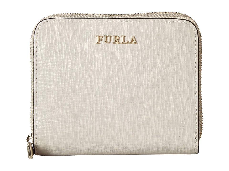 

Furla Babylon Small Zip Around (Perla) Handbags