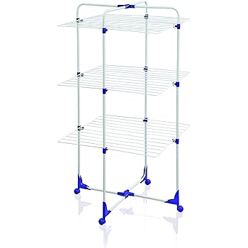 Leifheit Tour De Sechage Classic Tower 270 Etendoir A Linge Pliable A 3 Niveaux Sechoir A Linge Tour 27 M Avec Cadres Rabattables Roulettes 360 Amazon Fr Cuisine Maison