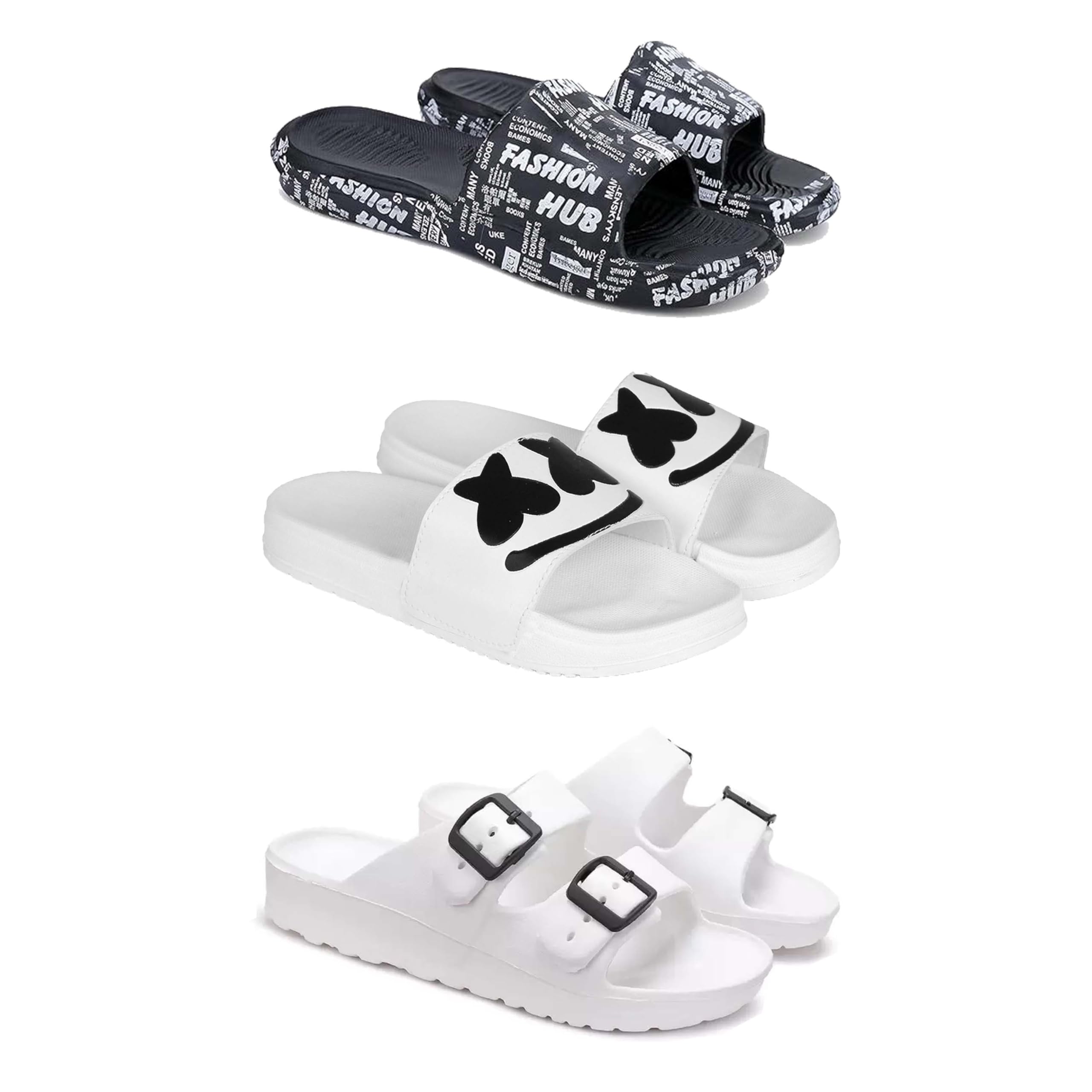 Men’s Casual Slip-On Sandals – Designs & Stylish Open-ToePCV-SAN-(3-COMBO)-3103-3030-3113-picture-26