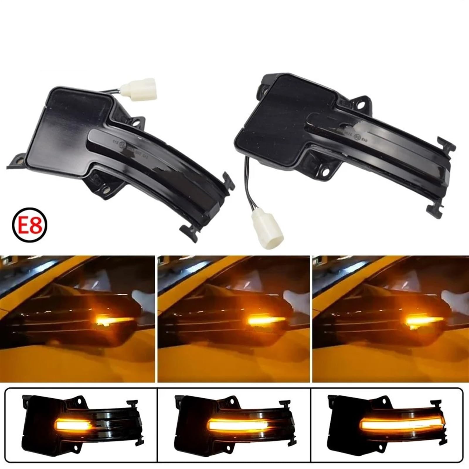 Intermitentes Dinamicos LED Para Civic MK X MK10 10th FC FK 2016 2017 2018 2019 2020 espejo lateral de coche luz de señal de giro dinámica intermitente secuencial