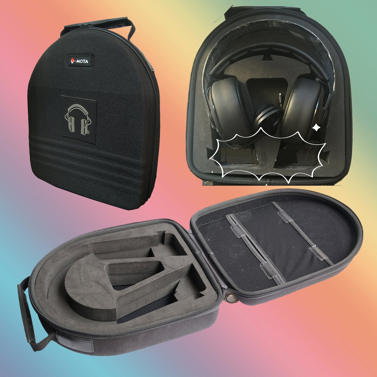 Buy TDG Headphone Suitcase Carry case boxs for Steelseries Elite Prism