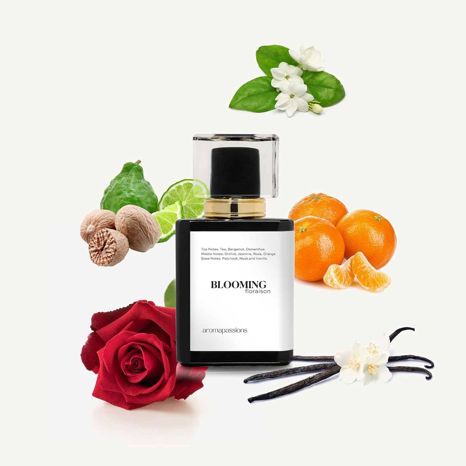 aromapassions BLOOMING | Inspired by VK RLF FLOWERBOMB | Pheromone Perfume for Women | Extrait De Parfum | Long Lasting Dupe Clone Essential Oil Fragrance | Perfume De Mujer | (30 ml / 1 Fl Oz)