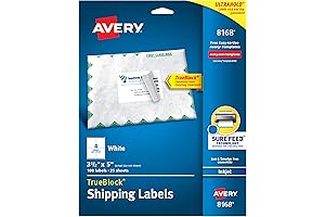 Printable Shipping Labels with Sure Feed Technology