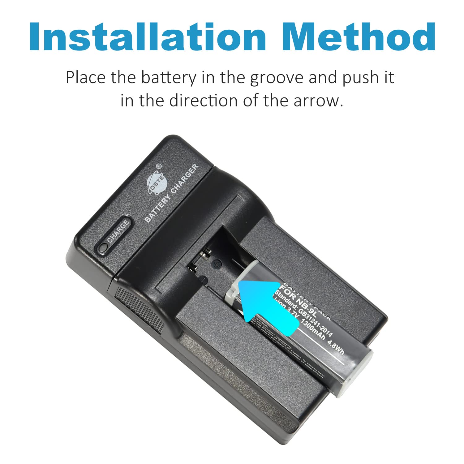 2 Batterie NB-9L Compatibili Con Canon Ixus 500 HS, 510 HS, 1000 HS