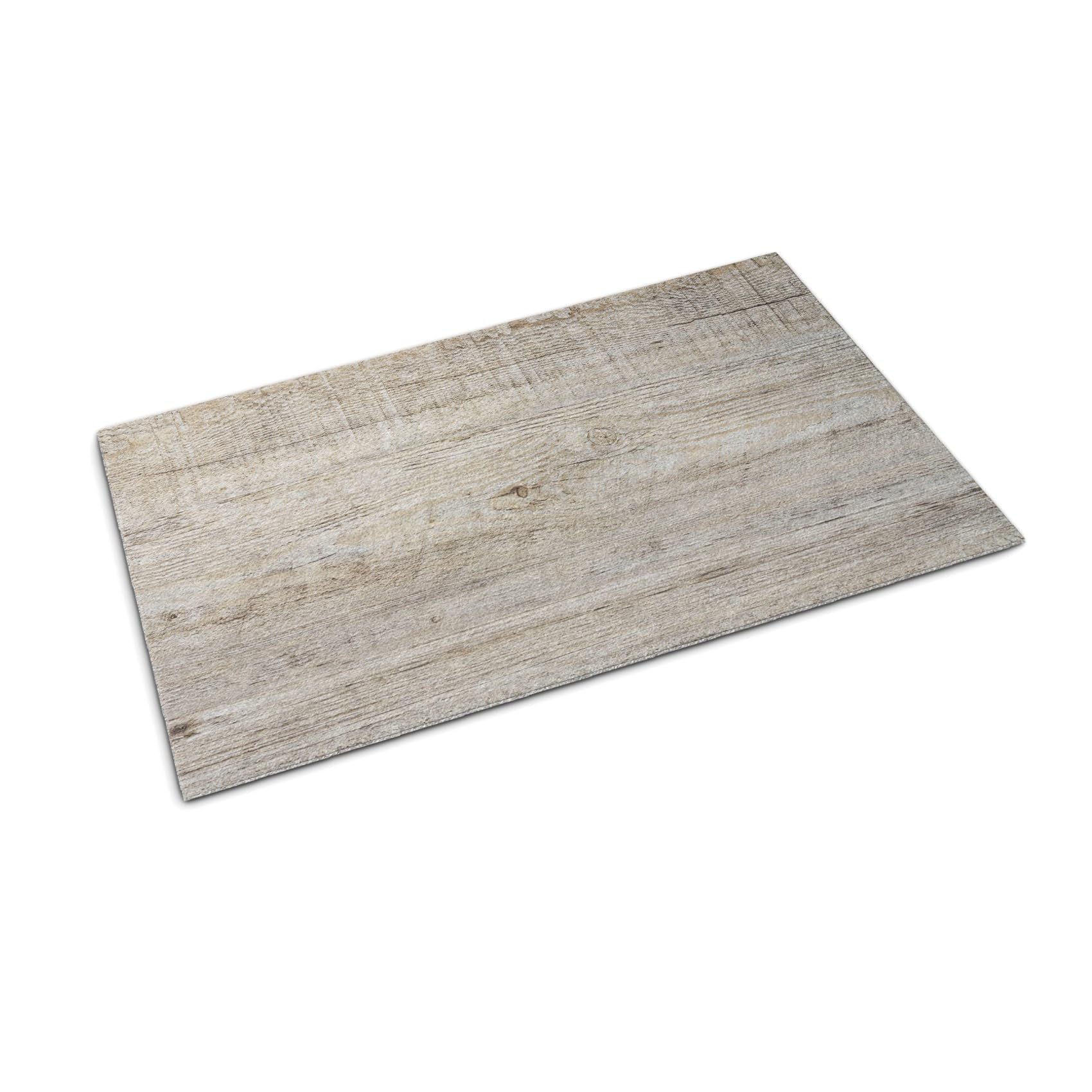 Tapis de sol à la maison style bois paillasson anti-salissures 60x40