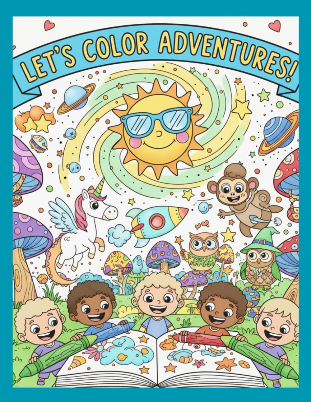 Lets color Adventures: Fun coloring for kids