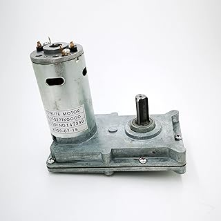 EdricShop DC Motor Type Large Torque DC Gear Motor 12V24V30V Low Speed High Torque Positive Rotation Adjustable Speed(6.3)