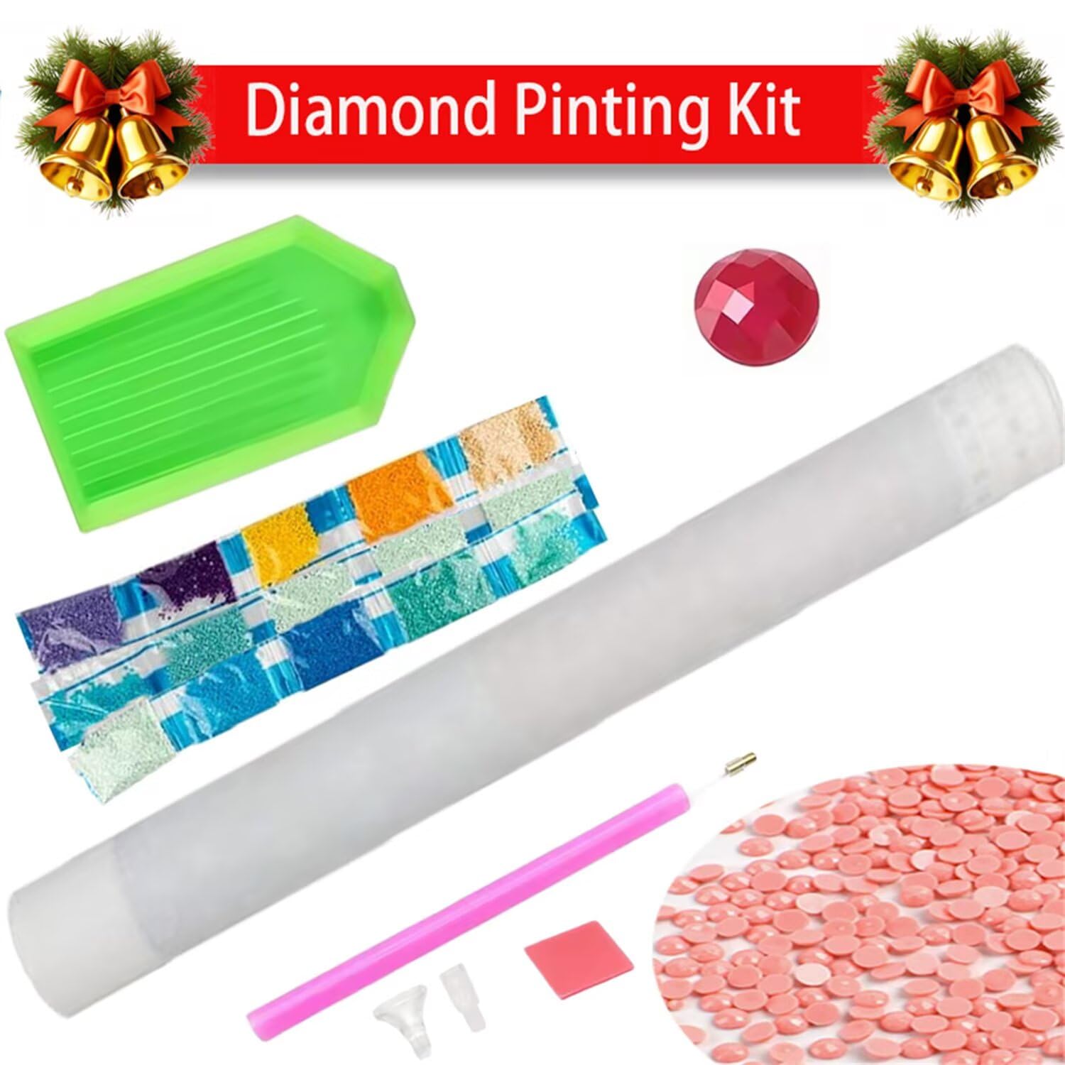 Diamond Painting Essen Diamond Painting Kinder 60x120cm Nudeln, Bastelset Kinder ab 10 Jahre, DIY 5D Runder Vollbohrer Diamanten Malerei Anfänger, Strass Stickerei Kreuzstich Bilder Décor sjke-675