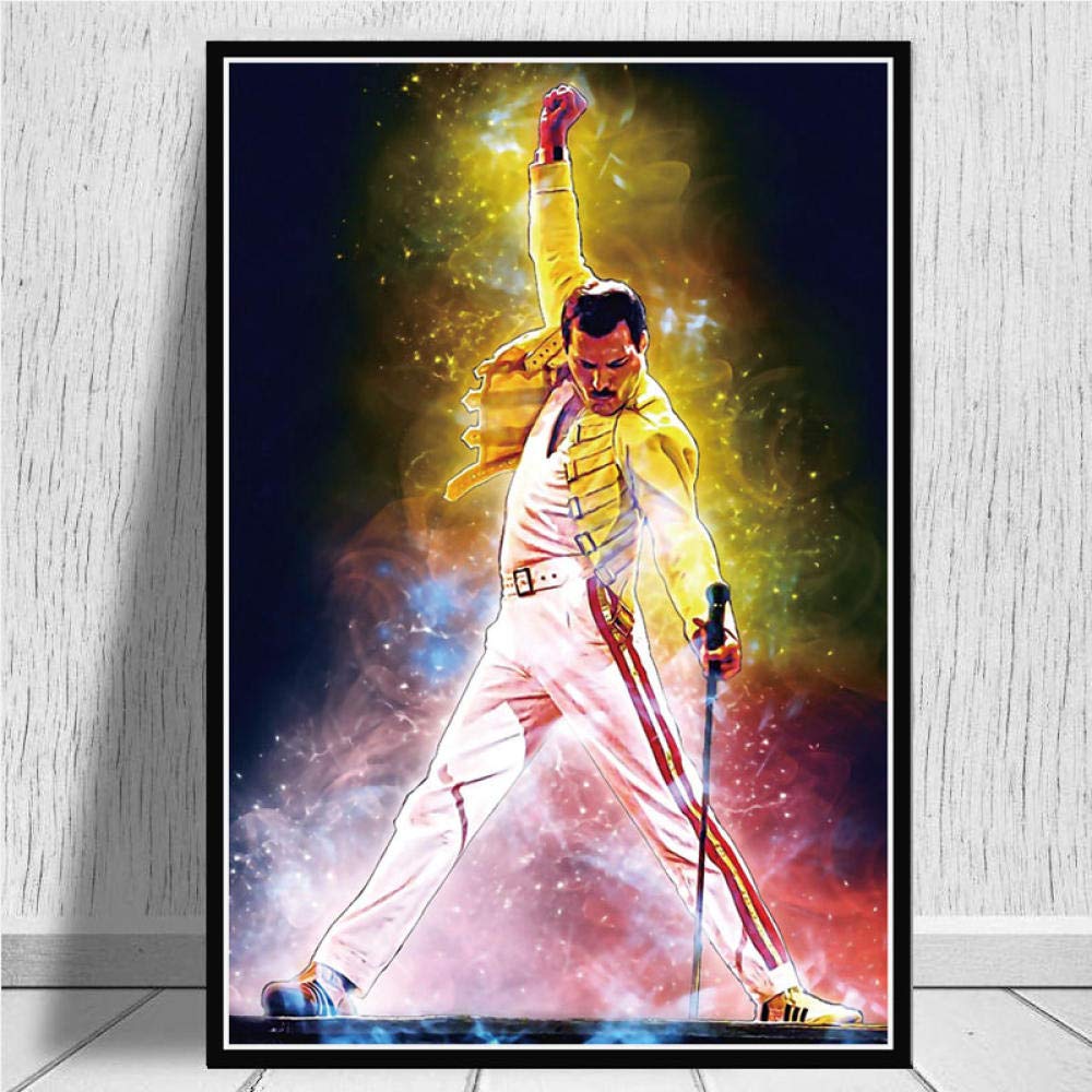 KUSTOM ART Quadro Da Parete Serie Cantanti Celebri Freddie Mercury Pop KUSTOM ART Quadro Da Parete Serie Cantanti Celebri Freddie Mercury Pop