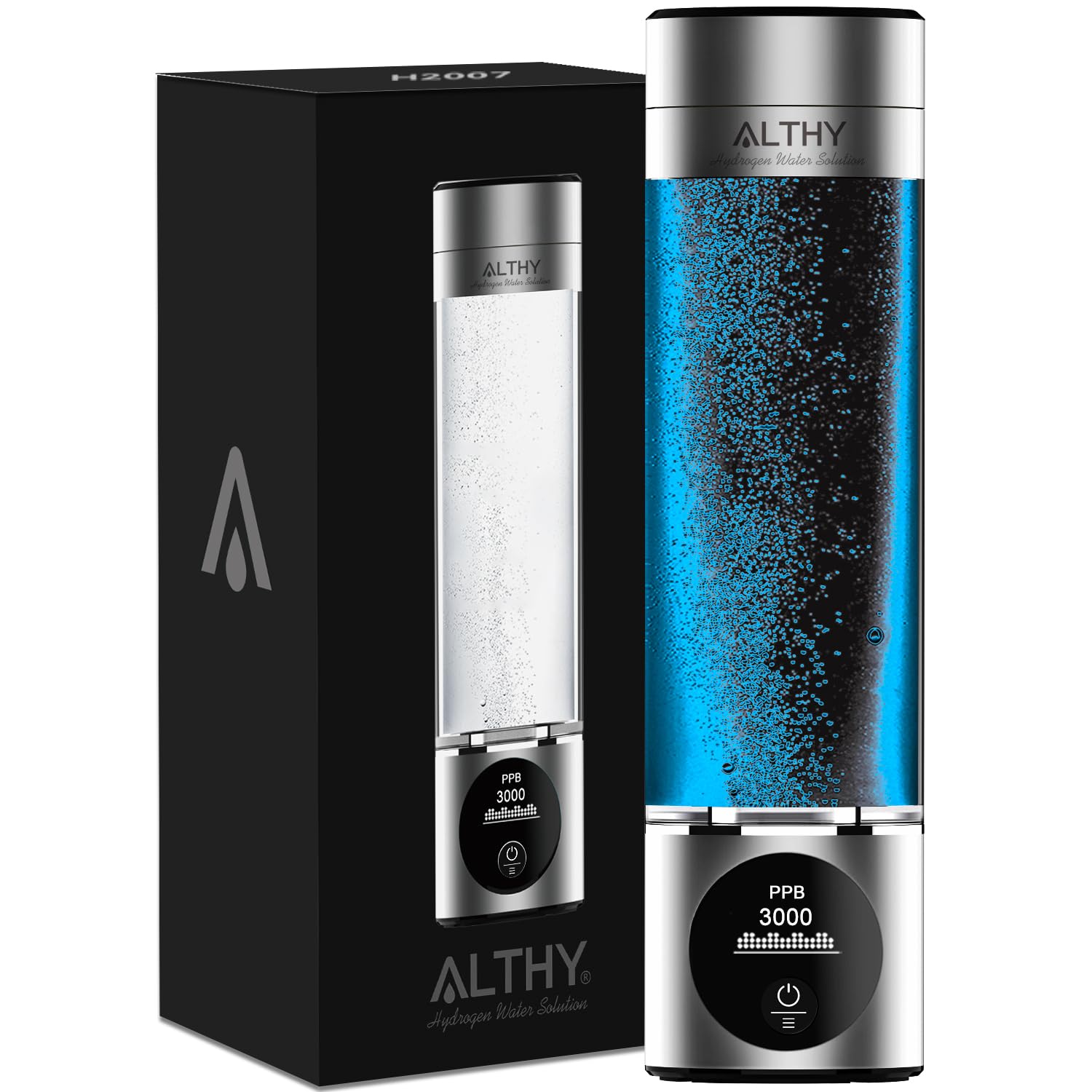 Amazon | ALTHY Performance バイオニック水素水生成器ボトル デュポン