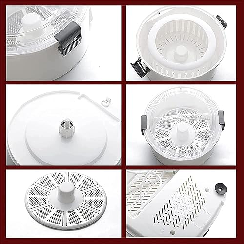 Miniatura 3 de BTURYT Máquina peladora totalmente automática, pelador eléctrico de papas, sin desorden ni molestias, ahorra tiempo y energía y operación con un