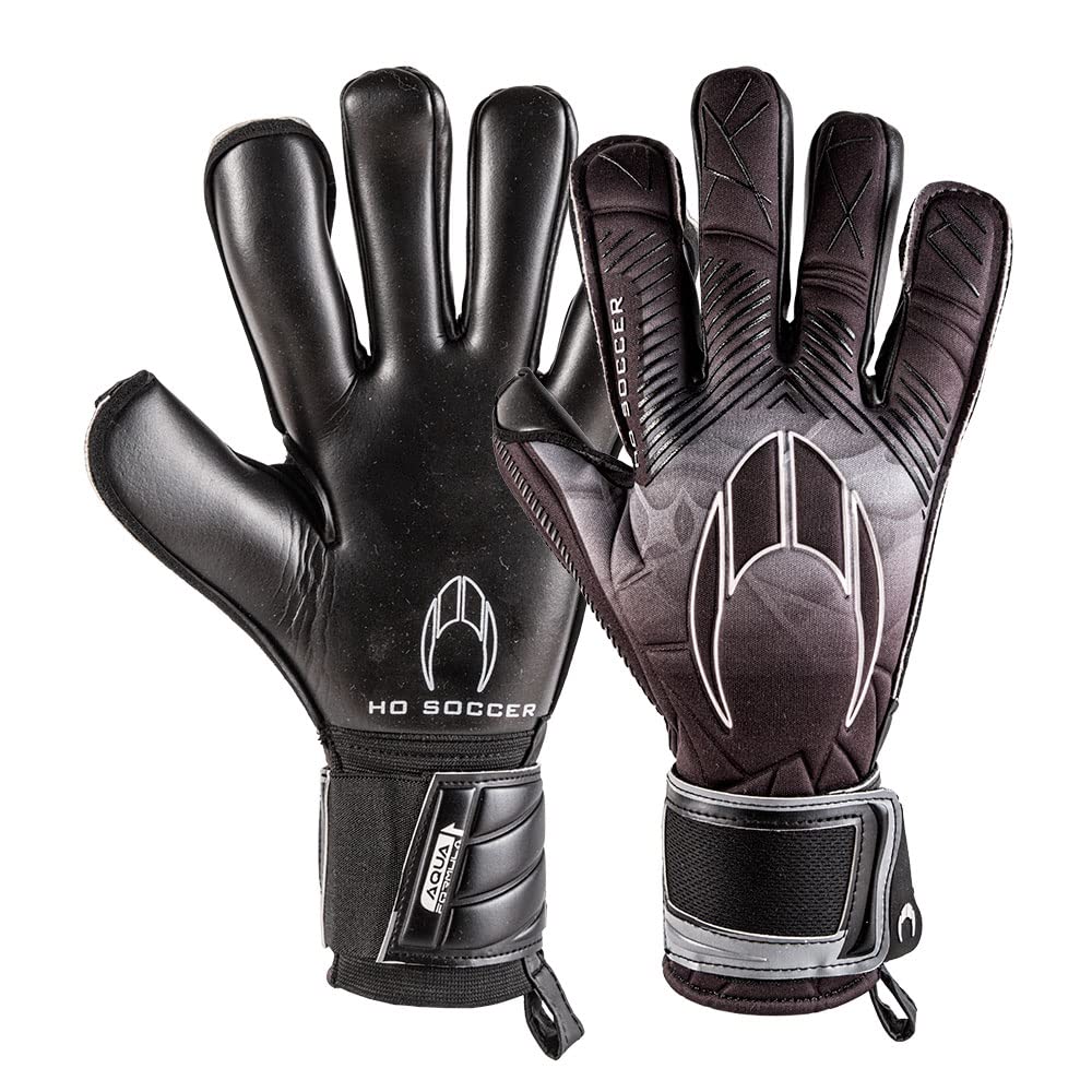 Guanti Da Portiere HO Soccer MG Phenomenon Pro Negative - Lattice TX200, Taglia 10.5, Nero/Bianco