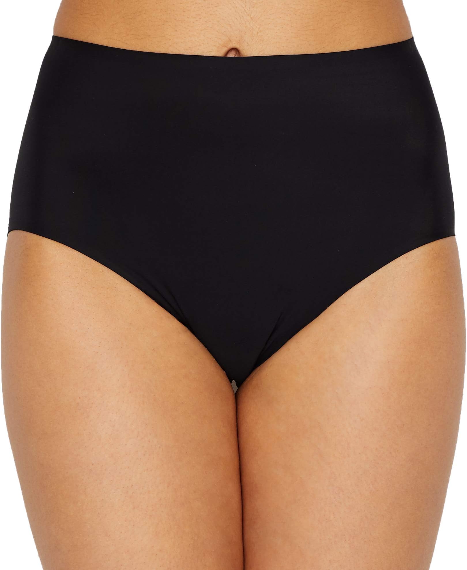 Wonderful Edge Matte Microfiber Modern Brief M, Deep Black