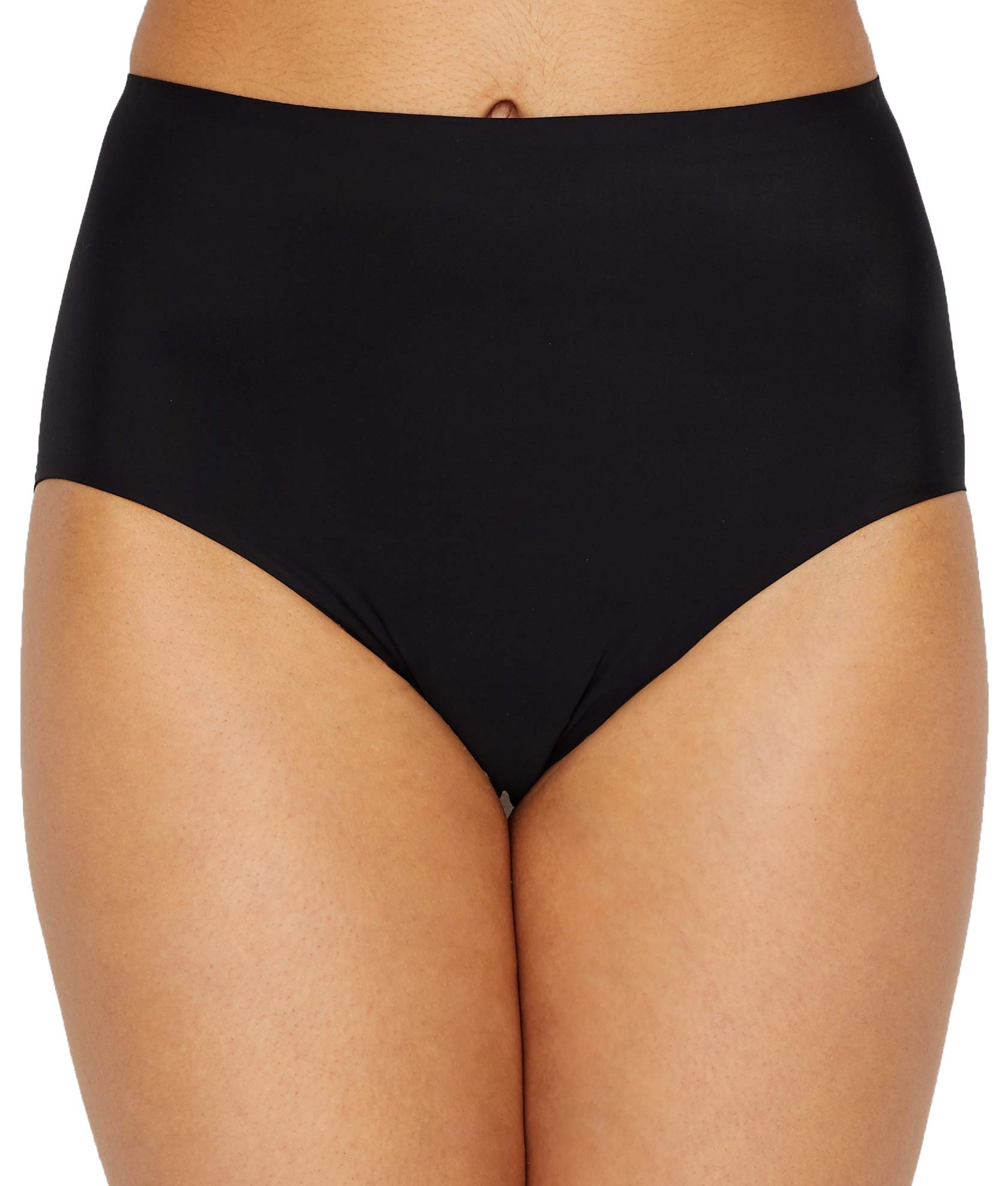 Wonderful Edge Matte Microfiber Modern Brief M, Deep Black