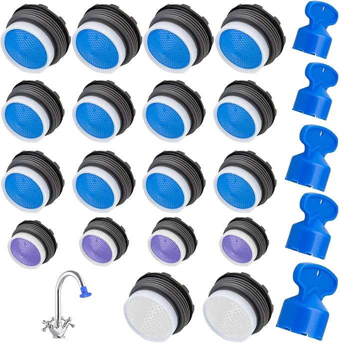 12x Strahlregler M18.5 Perlatoren Set - Wassersparer Für Wasserhähne