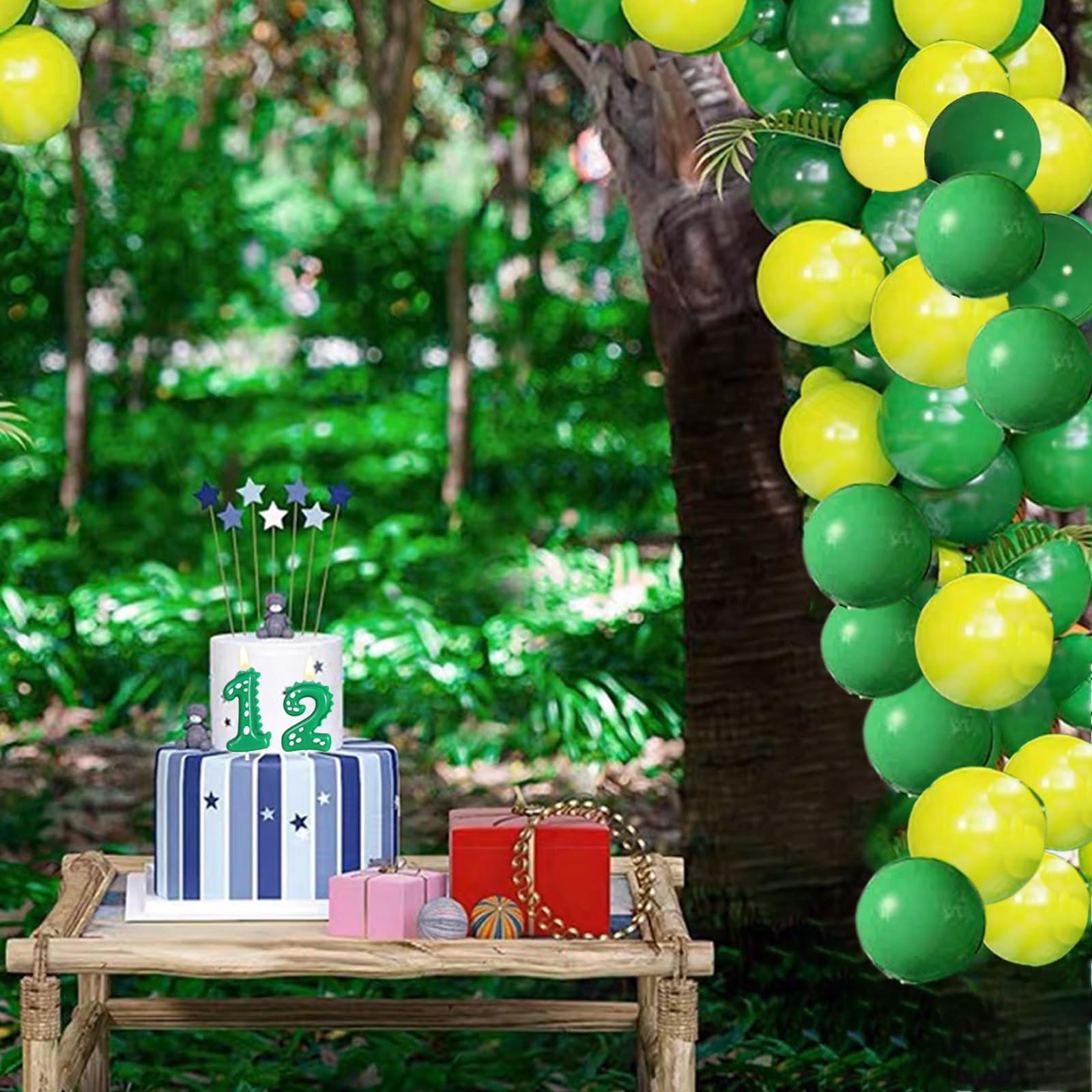 新品　BIRTHDAY BOX VER.4 DINO バパケ ディノ Amazon.com: PTECDROTS Dino Four Birthday Party Decoration