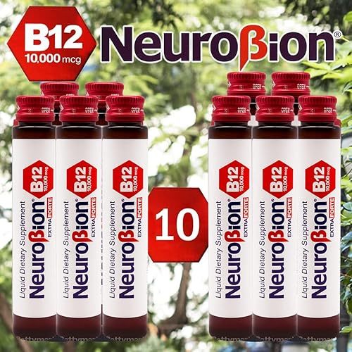 Miniatura 4 de Neurobion Extra Forte B12 Viales de 10,000 mcg, líquido - Extremadamente potente- 10 viales por caja